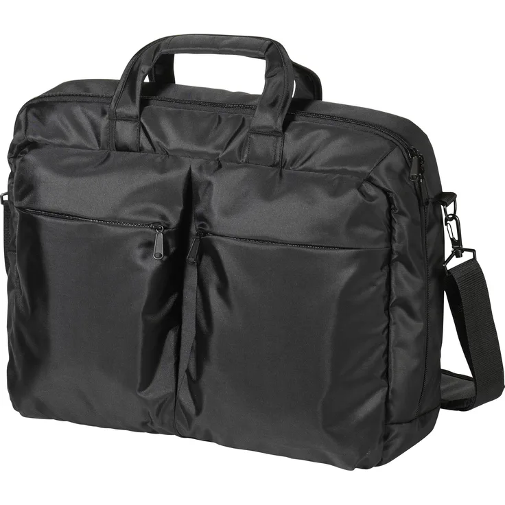 Vivanco NB PROF2 17.3 Business Top Loader Laptop Tasche (43,9 cm (17,3 Zoll), Schloss, Trolleyband, Organizerfunktion) schwarz