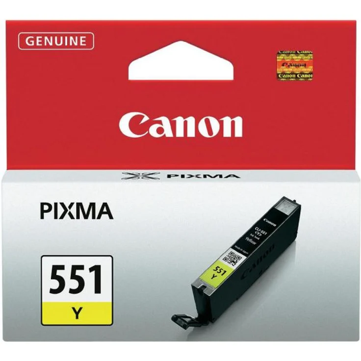 Canon CLI-551Y gelb (6511B001) – Bild 1