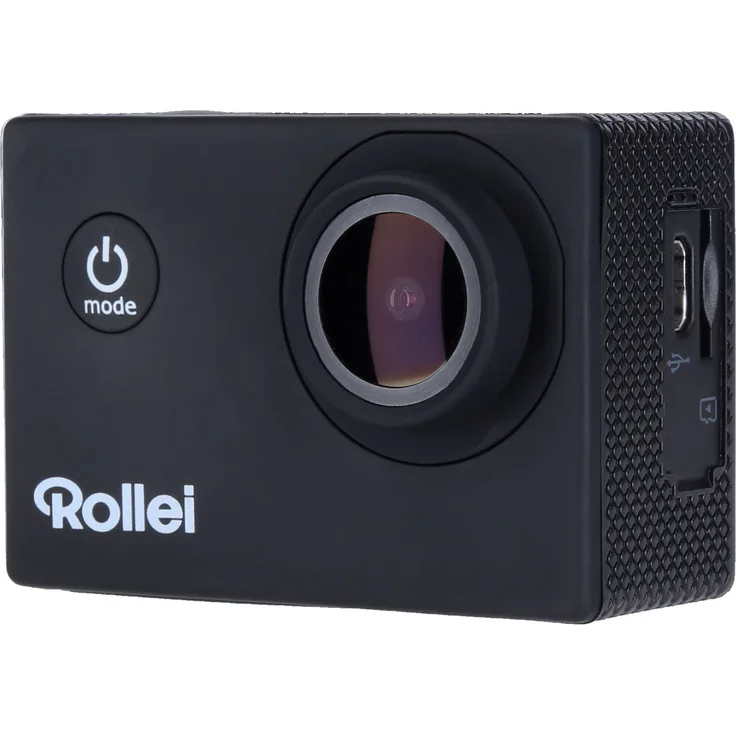 Rollei Actioncam 4S Plus - WiFi Action-Cam mit 4K Video-Auflösung, Wasserdichter Action Camcorder mit viel Zubehör