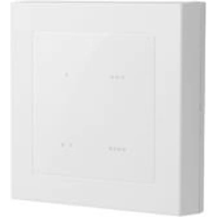 LUPUSEC 12102 Szenarienschalter V2 für XT Smarthome Alarmanlagen (außer XT1), 4 Touchbuttons mit LED-Anzeige, batteriebetrieben, löst Szenario bis 5 Automationsbefehle aus, Weiß, 84 x 84 x 18 mm