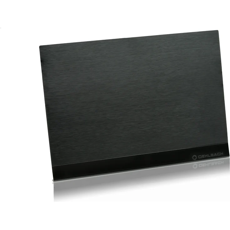 Oehlbach Flat Style One DVB-T2 HD Antenne (DAB+ vorbereitet) - Digitale Zimmerantenne - Aktiv DVB-T-Verstärker Innenantenne - Schwarz – Bild 1