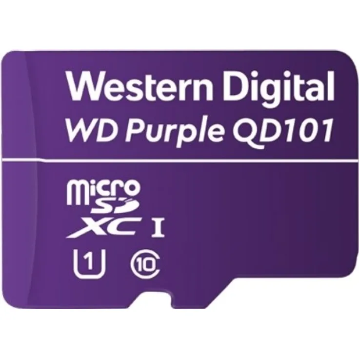 Western Digital WD Purple SC QD101 Ultra Endurance microSDHC 32GB, UHS-I U1, Class 10 (WDD032G1P0C)