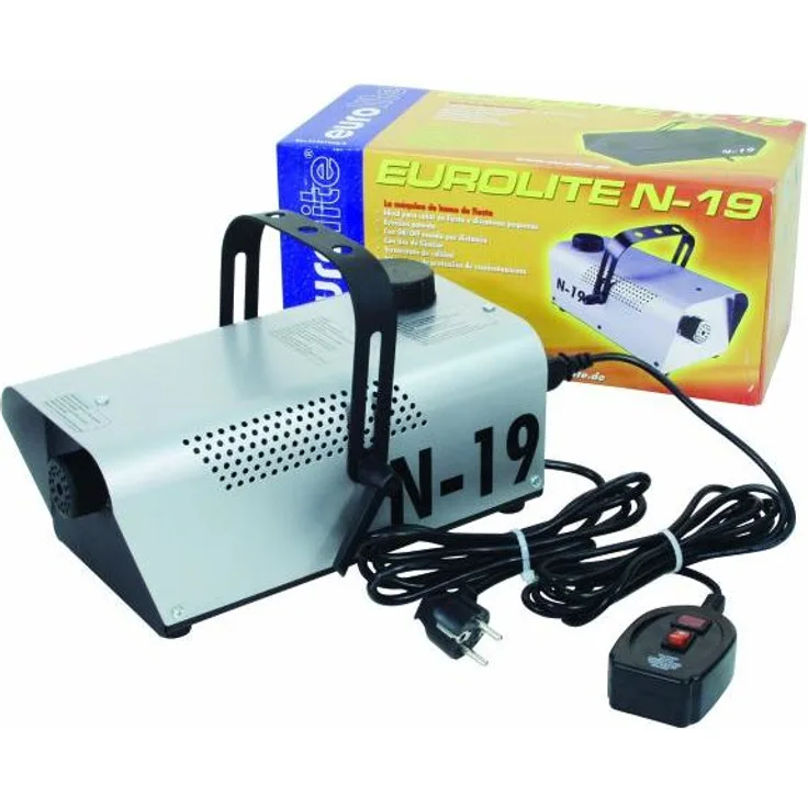 EUROLITE N-19, silber mit ON/OFF Control