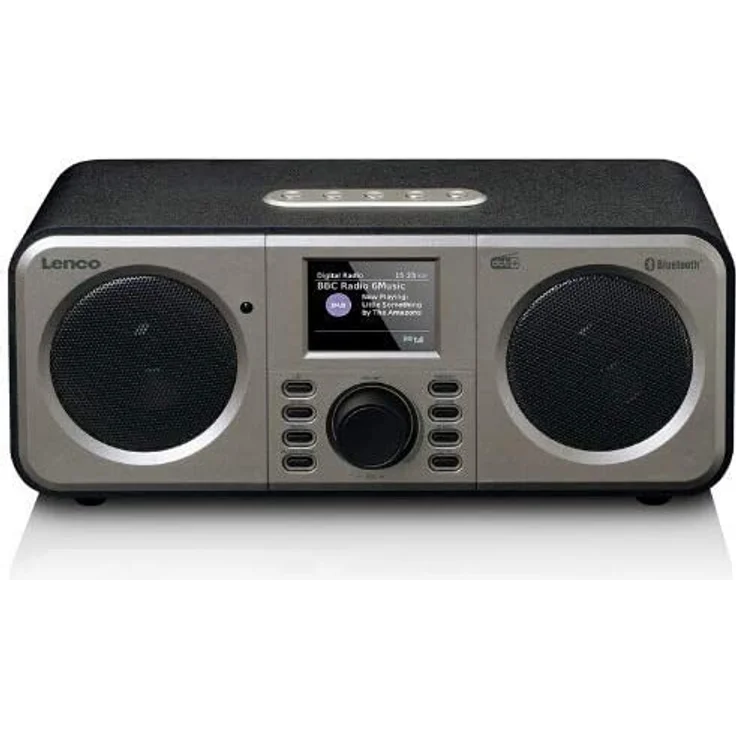 Lenco DAR-030 Tischradio mit Bluetooth, TFT-Display, schwarz – Bild 1
