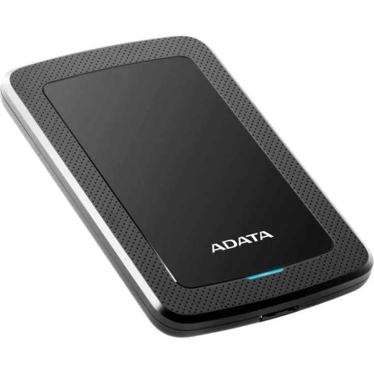ADATA HV300 - Festplatte - 1 TB - extern (tragbar) - USB 3.1 - 256-Bit-AES - Schwarz (AHV300-1TU31-CBK) – Bild 2