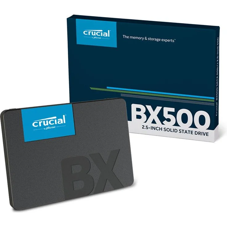 Crucial BX500 - Solid-State-Disk - 1 TB - intern - 2.5 Zoll (6.4 cm) - SATA 6Gb/s (CT1000BX500SSD1) – Bild 4