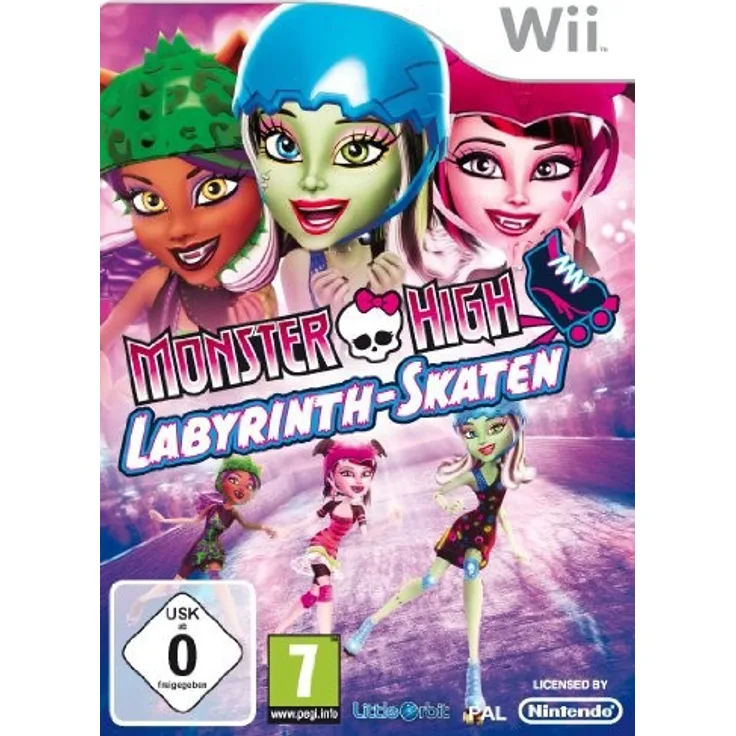 Monster High - Labyrinth-Skaten (Wii)