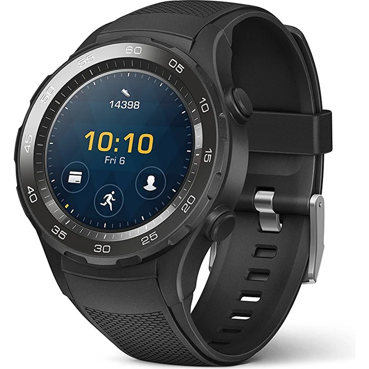 Huawei Watch 2 Smartwatch GPS, Unisex, Einheitsgröße, Metallgehäuse, Carbon Black – Bild 5