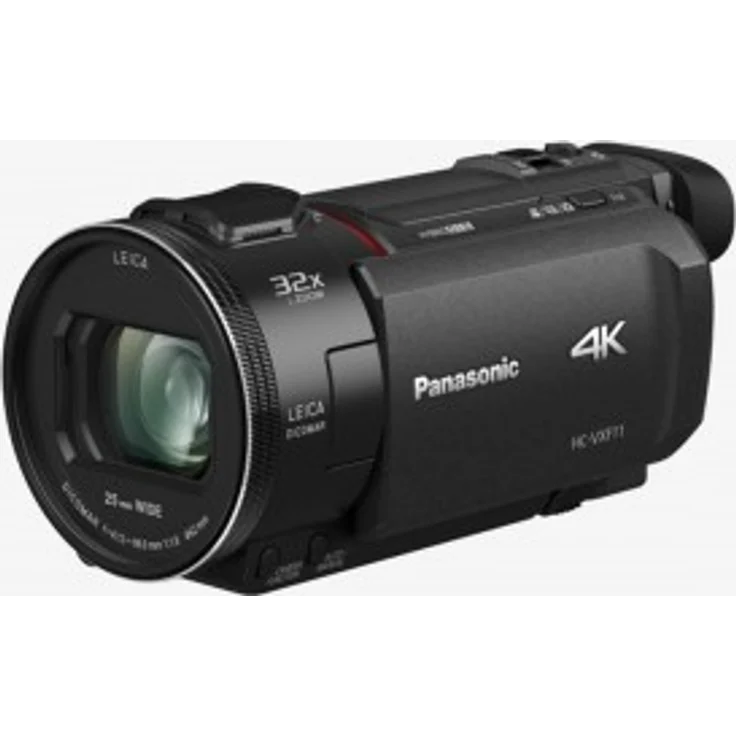 Panasonic HC-VXF11EG-K 4K Camcorder (LEICA DICOMAR Objektiv mit 24x optical zoom and 32x digital zoom, 4K und Full HD Video,mit Sucher, optischer Bildstabilisator) – Bild 1
