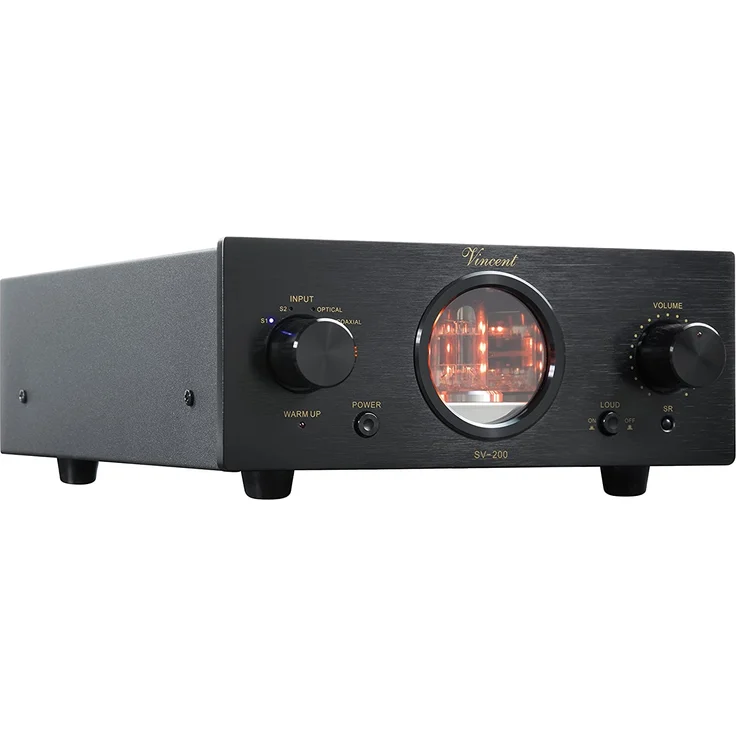 Vincent SV-200 schwarz Vollverstärker 70 Watt – Bild 3