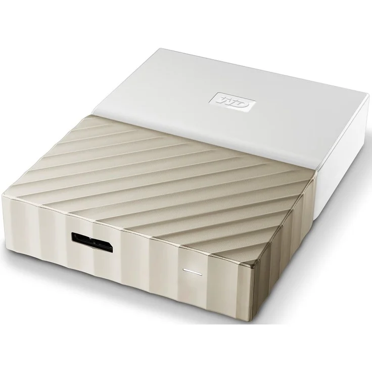 WD My Passport Ultra 4TB External Hard Drive - White-Gold – Bild 5