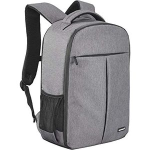 Bild für Cullmann MALAGA BackPack 550+ Fotorucksack für DSLR Ausrüstung mit Tabletfach A4 Fronttasche wasserabweisend Rip-Stop Polyester PU-Beschichtung Inneneinteiler Zubehörfächer Grau