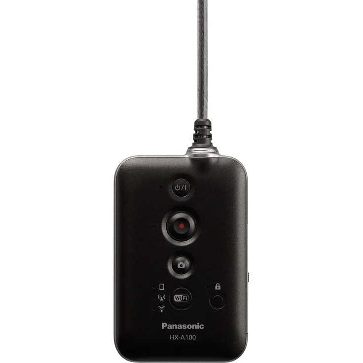 Panasonic HX-A100E-K tragbare Mini-Kamera für Sport (5,3 Megapixel BSI-Sensor, WiFi, USB 2.0, bis 1,5 m wasserdicht) schwarz – Bild 2