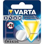 Varta #6430 - CR1616 Lithium Knopfzelle Electronic