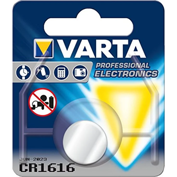 Varta #6430 - CR1616 Lithium Knopfzelle Electronic – Bild 1