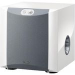 Yamaha NS-SW200 Front Firing-Subwoofer mit patentiertem Twisted Flare Port Bassreflexrohr klavierlack weiß Subwoofer - 130 Watt - weiß