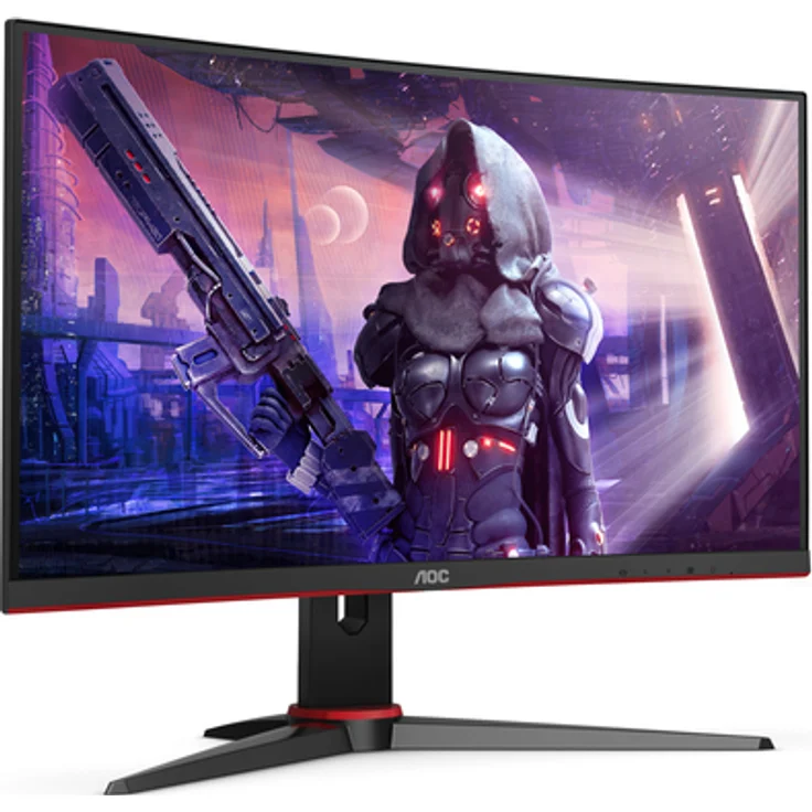 AOC C24G2AE/BK - 23,6 Zoll, Full HD (1920 x 1080), VA-Panel, 165Hz, 1ms, 250cd/m² – Bild 3