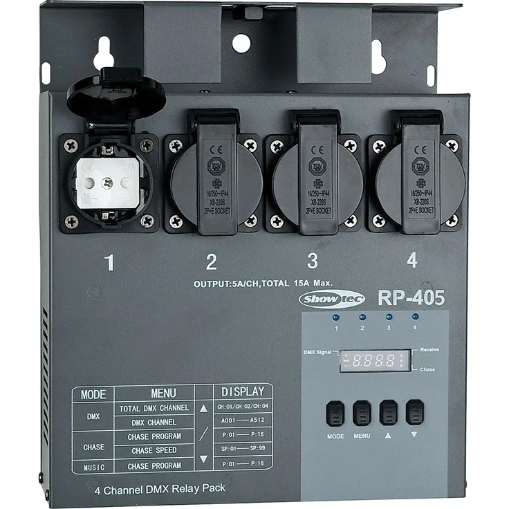 Showtec RP-405 MKII Relay Pack