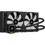 Corsair iCUE H115i RGB PRO XT - Prozessor-Flüssigkeitskühlsystem - (für: LGA1156, LGA1155, LGA2011, LGA1150, LGA1151, AM4, LGA2066) - Aluminium mit Kupferbasis - 140 mm