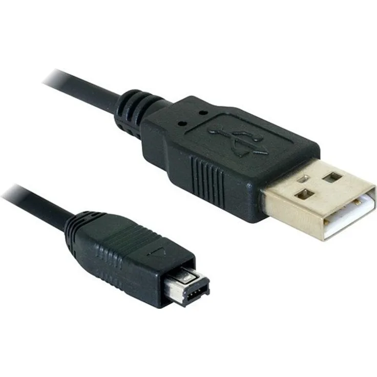 DeLOCK - USB-Kabel - Mini-USB Typ B, 4-polig (M) - USB Typ A, 4-polig (M) - 1,5 m (82208)