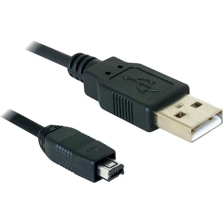 DeLOCK - USB-Kabel - Mini-USB Typ B, 4-polig (M) - USB Typ A, 4-polig (M) - 1,5 m (82208) – Bild 1