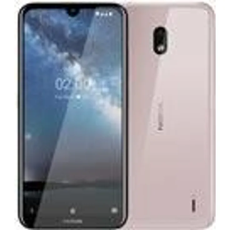 Original Nokia Schutzhülle Xpress-on Cover 'XP-222' passend für Nokia 2.2, Rosa