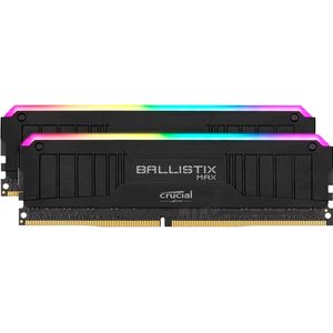 Bild für Crucial Ballistix MAX RGB DIMM Kit 32GB, DDR4-4400, CL19-19-19-43 (BLM2K16G44C19U4BL)