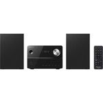 Pioneer X-EM16(B) Fernbedienbares Microsystem (CD, FM-Radio, MP3-USB und Weckfunktion) Schwarz
