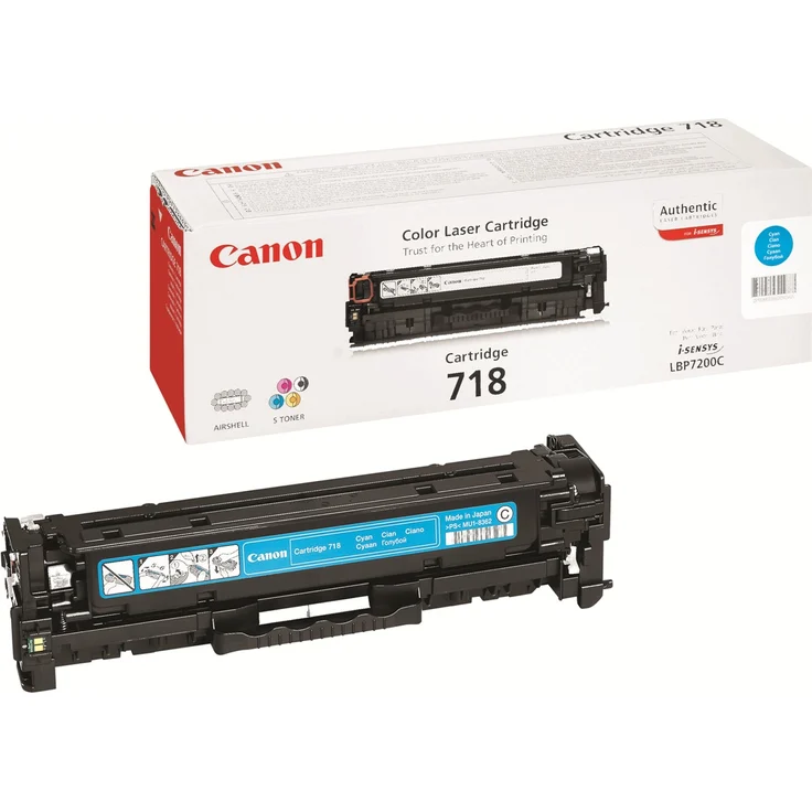 Canon CRG 718 C Laser cartridge 2900Seiten Cyan (2661B002) – Bild 1