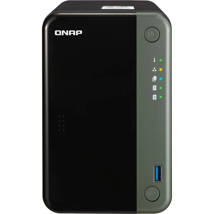 QNAP Turbo Station TS-253D-4G, 4GB RAM, 2x 2.5GBase-T – Bild 1