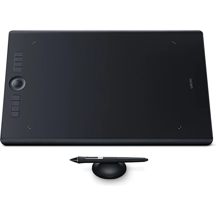 Wacom Intuos Pro Medium Grafik-Tablett mit Bluetooth-Funktion – Beliebtes Format für digitales Zeichnen und Fotoretusche mit besonders hoher Drucksensitivität und anpassbaren Befehlstasten – Bild 5