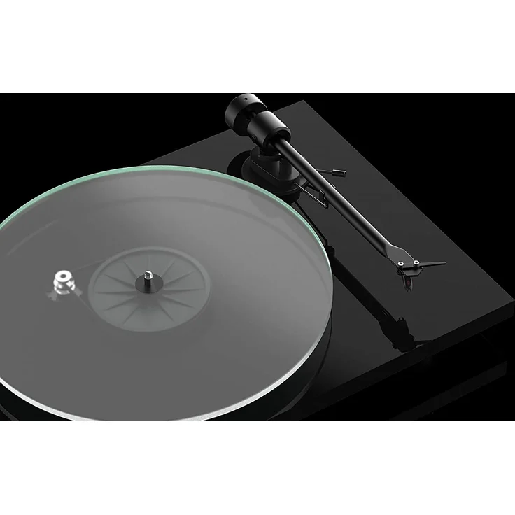 Pro-Ject T1 BT Audio-Plattenspieler mit Riemenantrieb, Audiophiler Einstiegs-Plattenspieler der neuen Generation, Bluetooth-Sender, Phono-Preamp (Piano Schwarz) Schwarz – Bild 5