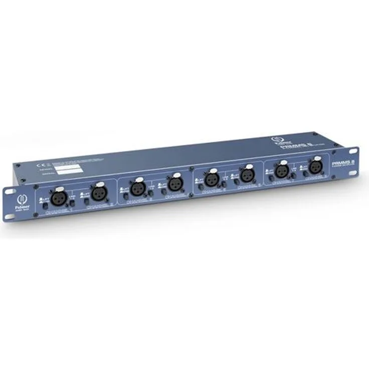 Palmer Pro RMMS 8 8-Kanal Mikrofon-Splitter