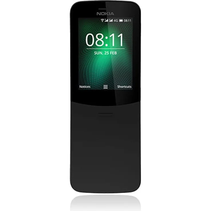 Nokia 8110 4G Dual SIM schwarz – Bild 2
