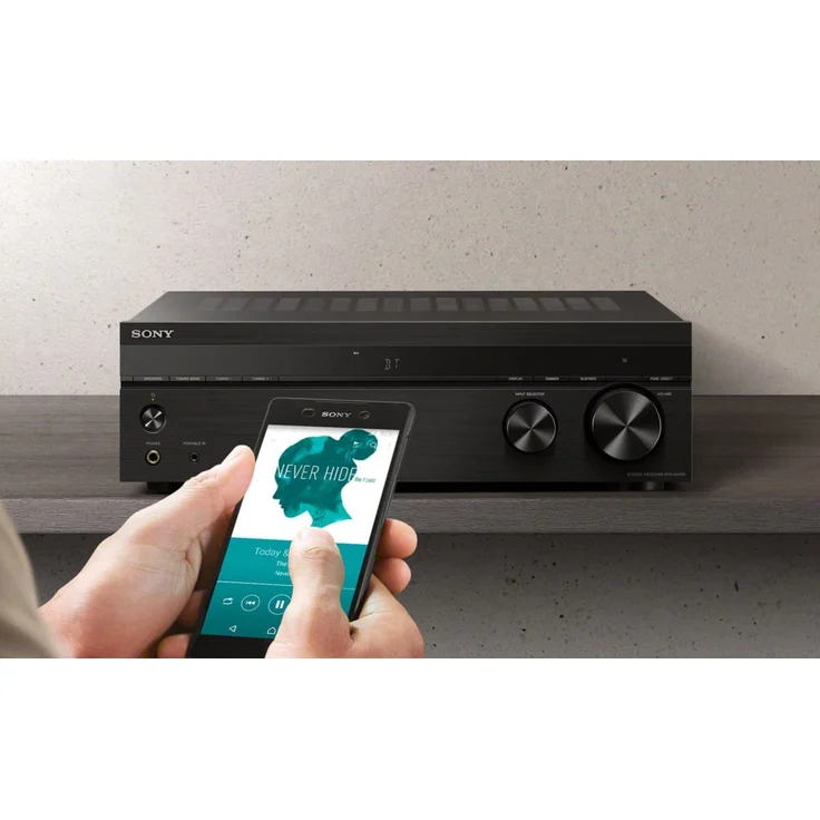 Sony STR-DH190 Verstärker (2-Kanal, Verbindung mit Smartphone und Bluetooth, Phono Input für Plattenspieler) schwarz – Bild 7