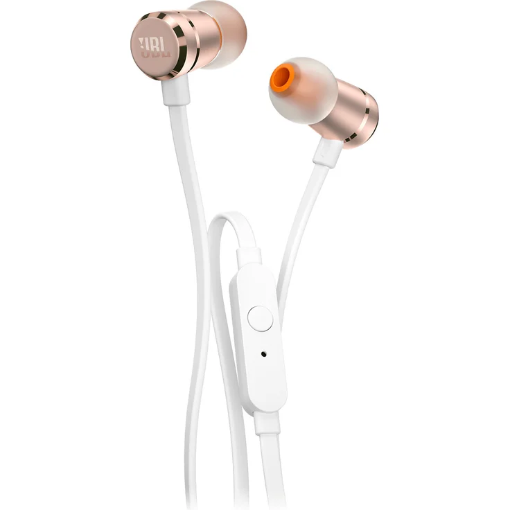 JBL T290 Kompatibel mit Apple und Android Geräten In-Ear Kopfhörer mit Mikrofon, roségold – Bild 4