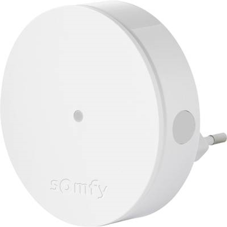 Somfy 2401495 - Alarm Radio Extender Funkreichweitenverstärker für Sicherheitssystem Plug und Play, weiß