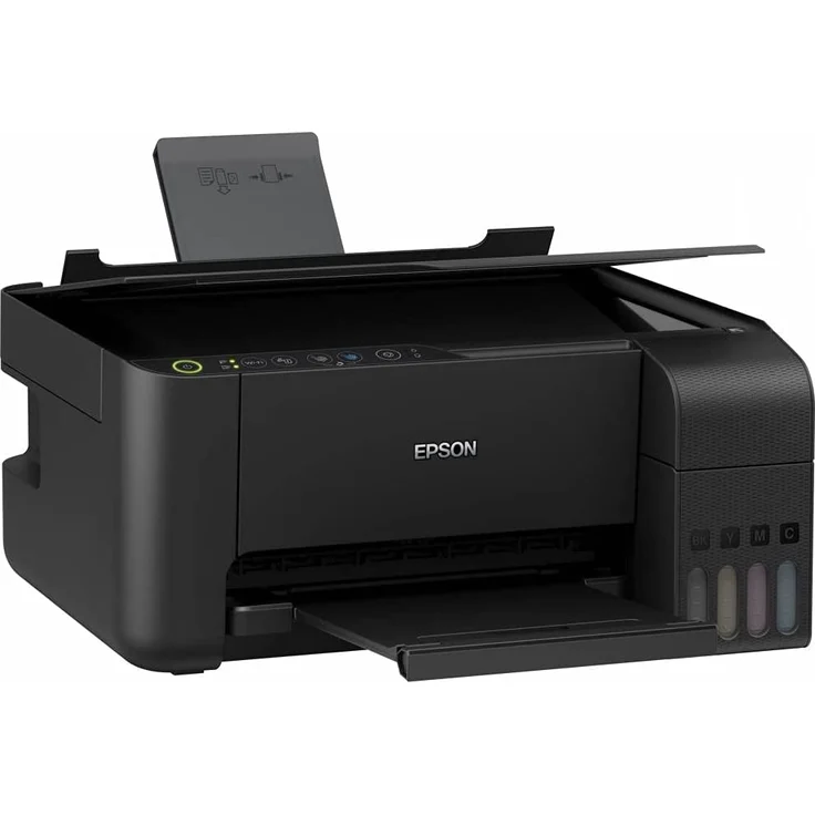 Epson EcoTank ET-2715 (3-in-1) Multifunktionsdrucker - Farbe, Druckgeschwindigkeit: 10 s/w, 5 Farbe, Auflösung: 5760 x 1440, WLAN, Mobile Print, Wi-Fi Direct (C11CG86417) – Bild 5