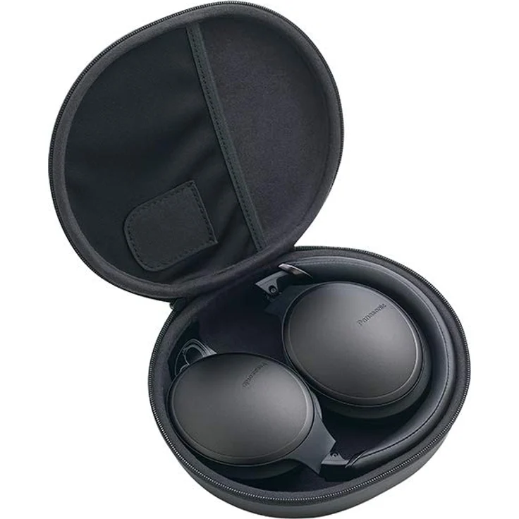 Panasonic RP-HD605NE-K Over-Ear-Kopfhörer, mit Bluetooth, Mikrofon, Noise Cancelling, schwarz – Bild 9