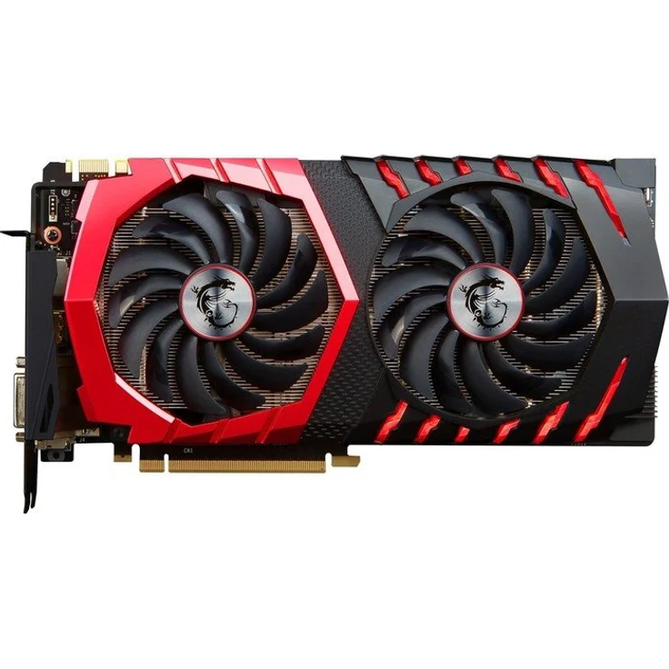 MSI NVIDIA GTX 1080 Gaming X 8G Grafikkarte (HDMI, DP, DL-DVI-D, 2 Slot Afterburner OC, VR Ready, 4K-optimiert) – Bild 3