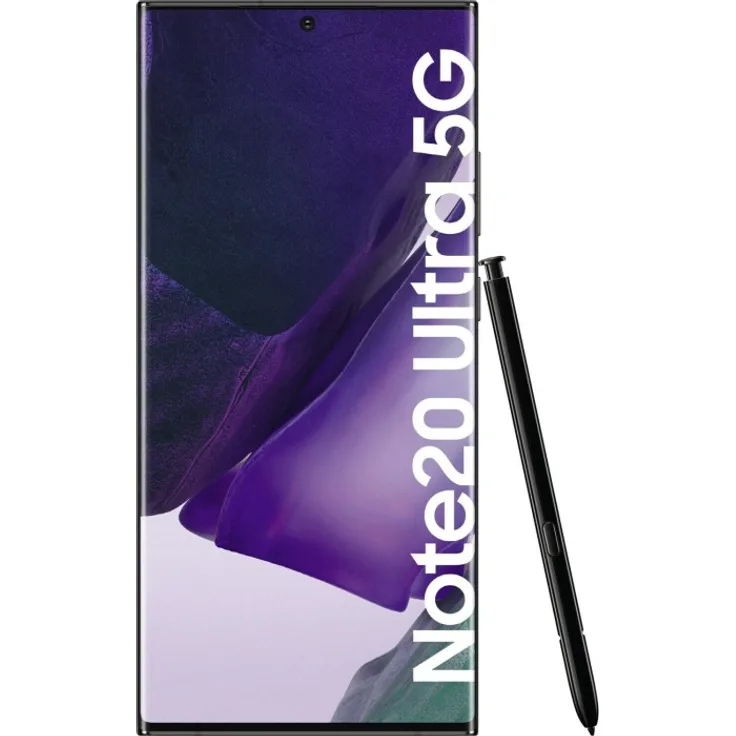 Samsung Galaxy Note 20 Ultra 5G Smartphone 17,53cm (6,9 Zoll) AMOLED-Display, 256GB interner Speicher, 12GB RAM, Dual-SIM, Android, Mystic Black