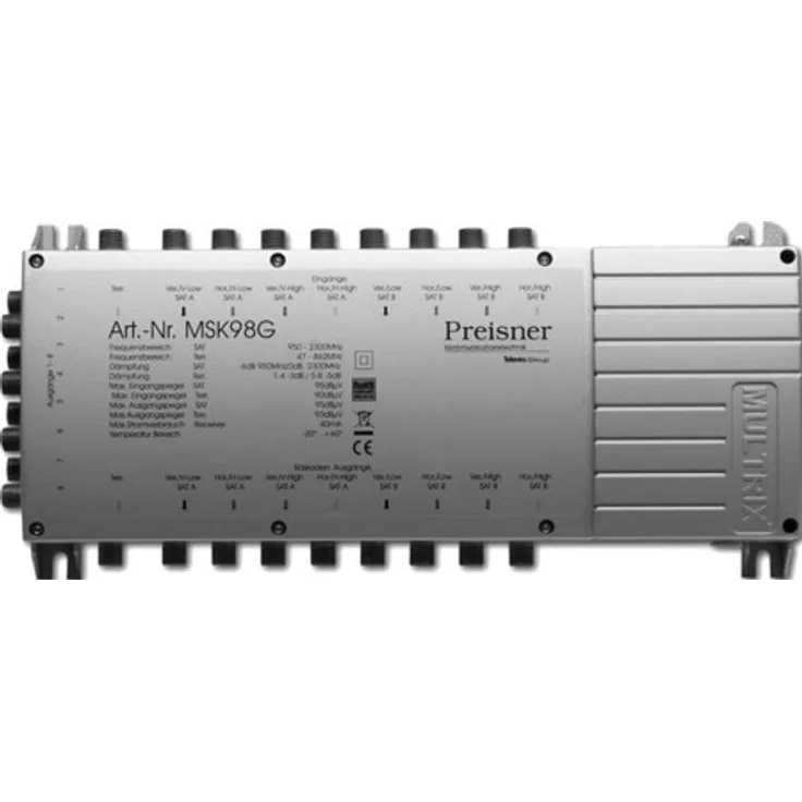 Televes Multischaltererweiterung 8 Teilnehmer MSK98G
