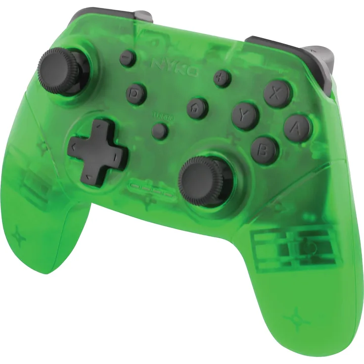 Nyko Wireless Core Controller - Bluetooth Pro Controller Alternative with Turbo and Android-PC Compatibility for Nintendo Switch - Green [ ]