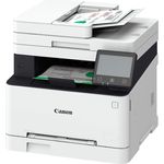 Canon Multifunktionsdrucker i-SENSYS MF746Cx Laser Farbe 4 in 1 - drucken kopieren scannen faxen - (WLAN, LAN, USB, LCD TOUCH) hellgrau