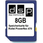 DSP Memory Z-4051557410053 8GB Speicherkarte für Rollei Powerflex 470