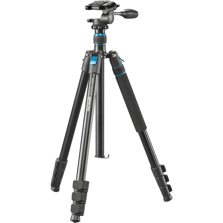 Cullmann Rondo 480M RW20 Allround-Dreibeinstativ mit 3-Wege-Kopf, Tragkraft 4kg, Packmaß 48cm, Auszugshöhe 183cm – Bild 1