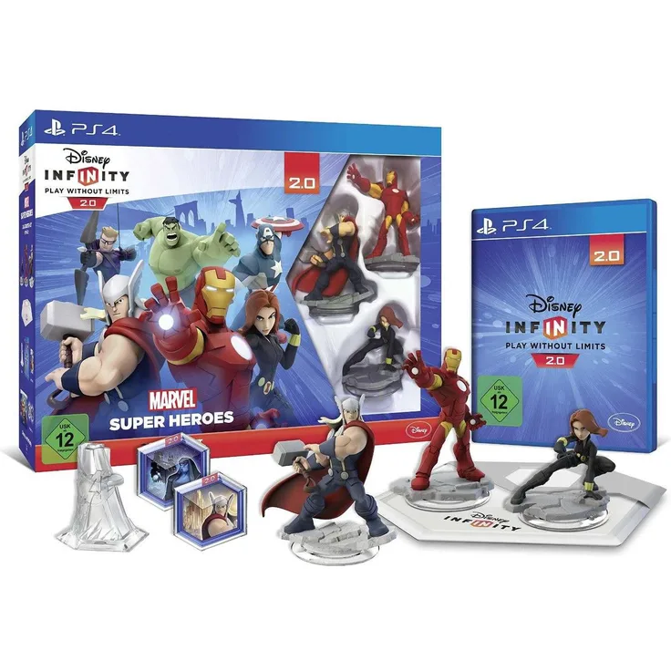 Disney Infinity 2.0 - Marvel Super Heroes (Starter-Set) (PS4)