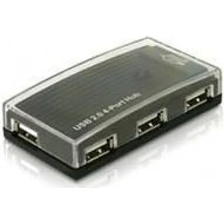 Delock USB 2.0 Externer Hub 4 Port