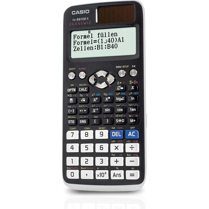 Casio FX-991DE X wissenschaftlicher ClassWiz Rechner mit natürlichem Display – Bild 2
