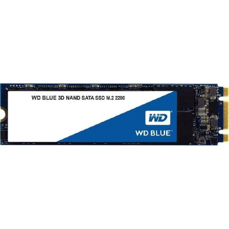 WD Blue 3D NAND SATA SSD WDS200T2B0B - Solid-State-Disk - 2 TB - intern - M.2 2280 - SATA 6Gb/s (WDS200T2B0B) – Bild 1